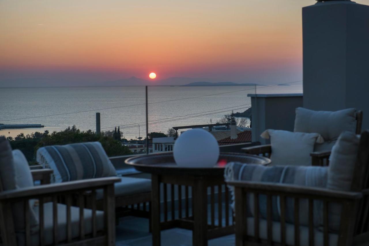 Appartamento Aval Riviera Lagonisi Esterno foto